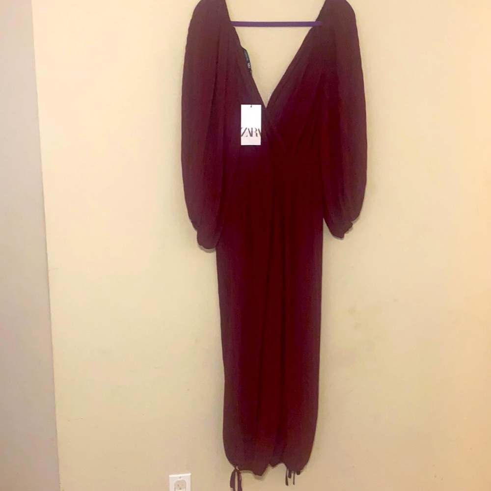 Pleated jumpsuit